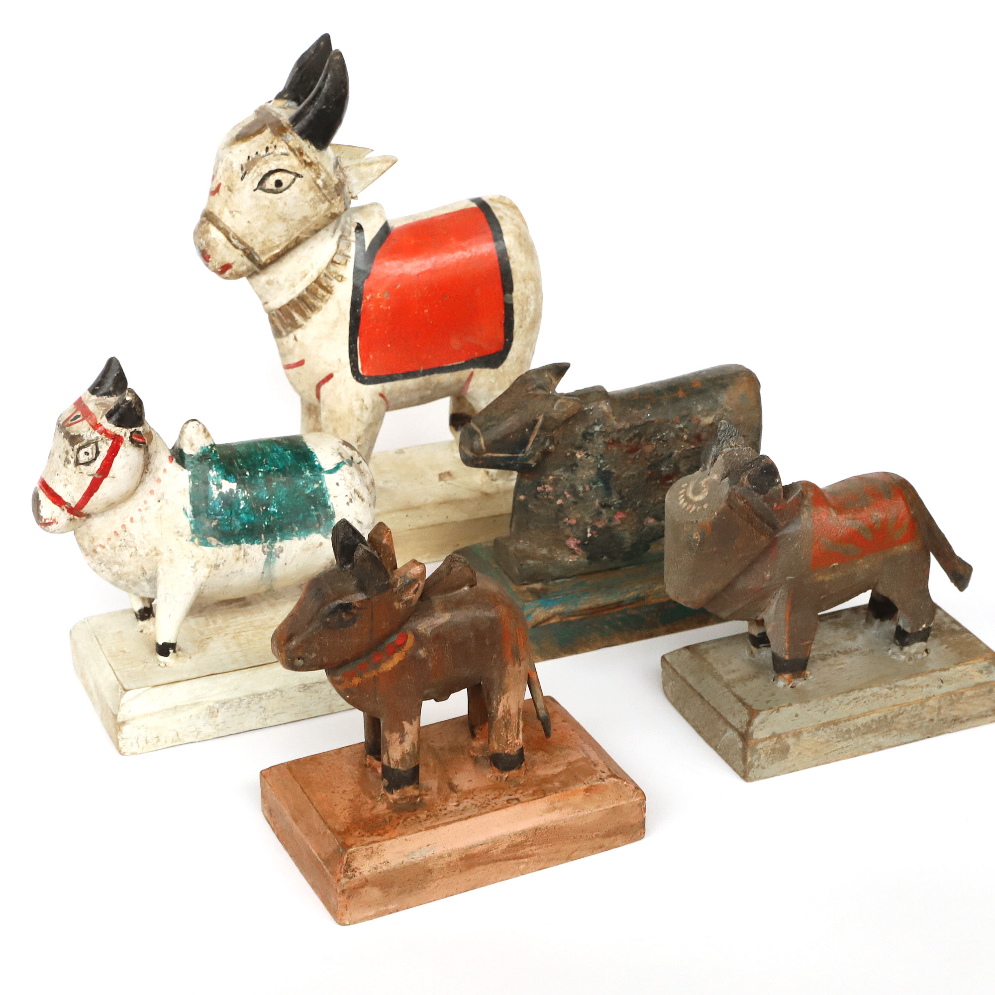 Antike Holzfigur-Unikate 'Nandi', Form, Farbe und Maße variieren von fischer's lagerhaus