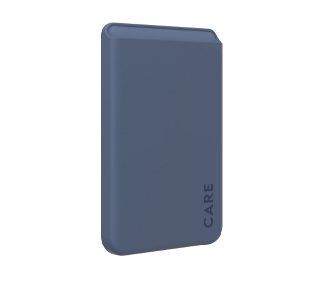 Care Magnetische MagSafe Wallet Kreditkarten Halterung (RFID Schutz) (1447) - Blau
