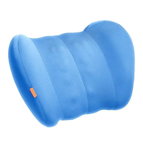 PERNA AUTO suport lombar Baseus ComfortRide, design ergonomic, efect de racire,  dimensiune 395*263*115mm, albastru 