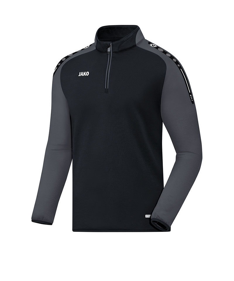 JAKO Champ Ziptop Schwarz Grau F21