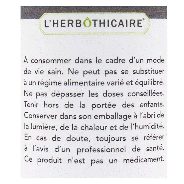 L'Herbôthicaire Própolis 60 cápsulas