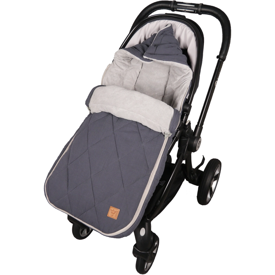 KAISER Sommer Fußsack anthracite