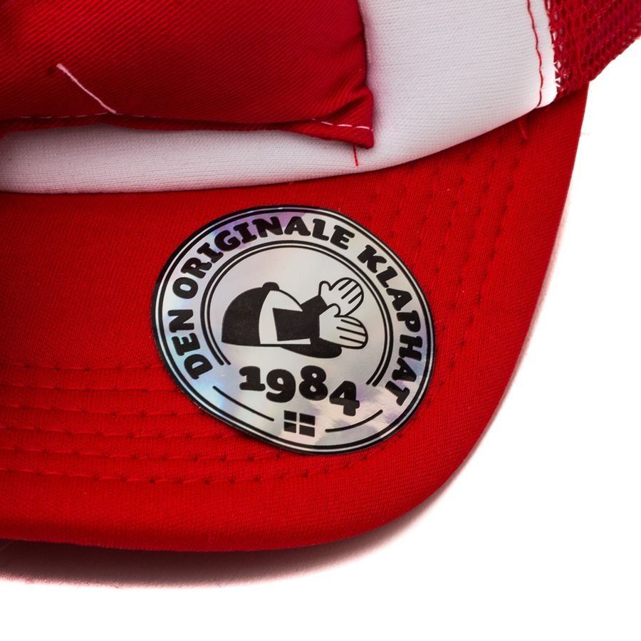 Danemark Casquette Supporter - Rouge/Blanc