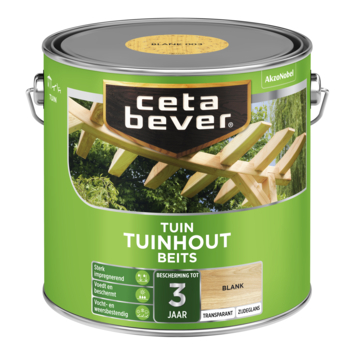 CetaBever Tuinhoutbeits transparant blank 2,5 L