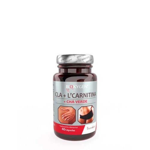 Biokygen CLA   Chá verde   L-Carnitina 40 cápsulas