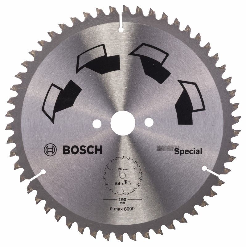 Bosch 2609256891 CIRKELZBL SPECIAL 190X2X20/16,T54