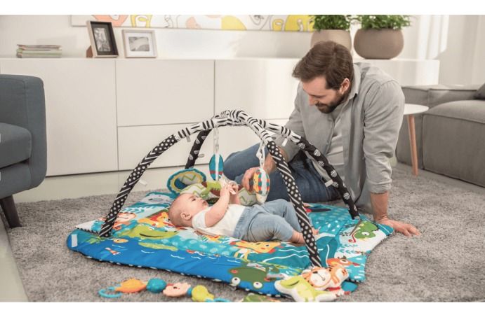 lionelo Tapis d'éveil arches Anika Plus multicolore