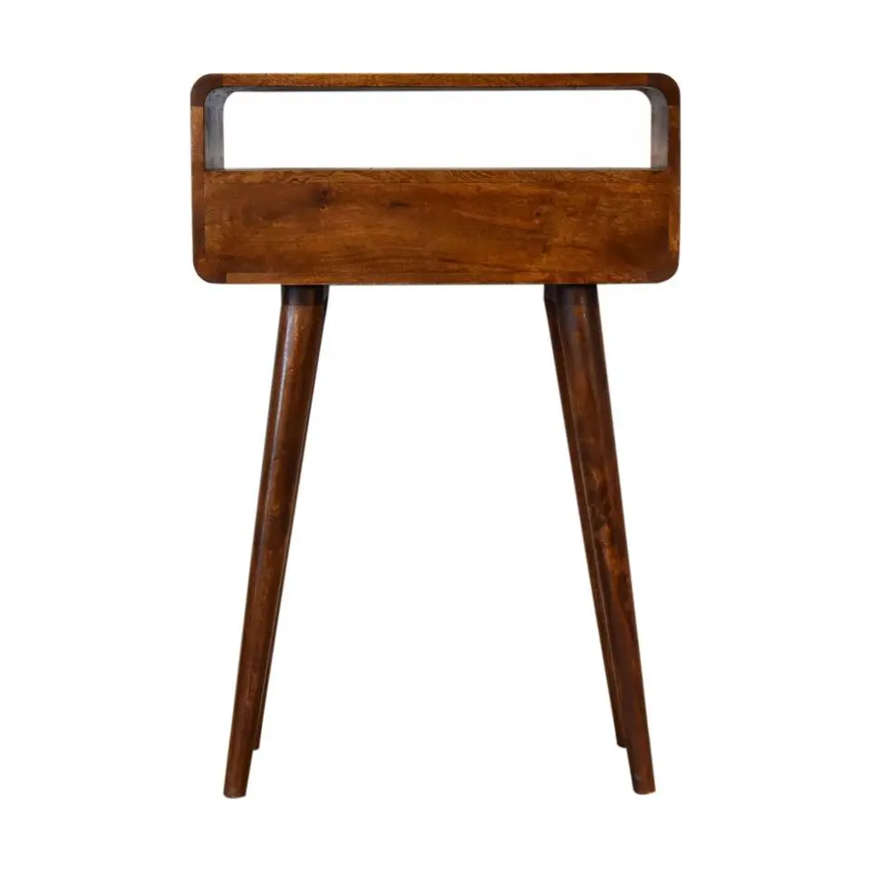 Artisan Furniture Solid hout Kastanje Sidetable Tafel