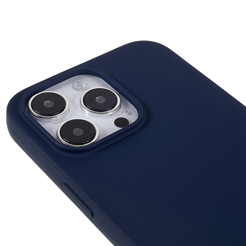 Mercury Goospery - iPhone 14 Pro Max Gummi Case Hülle - Dunkelblau (Matt)