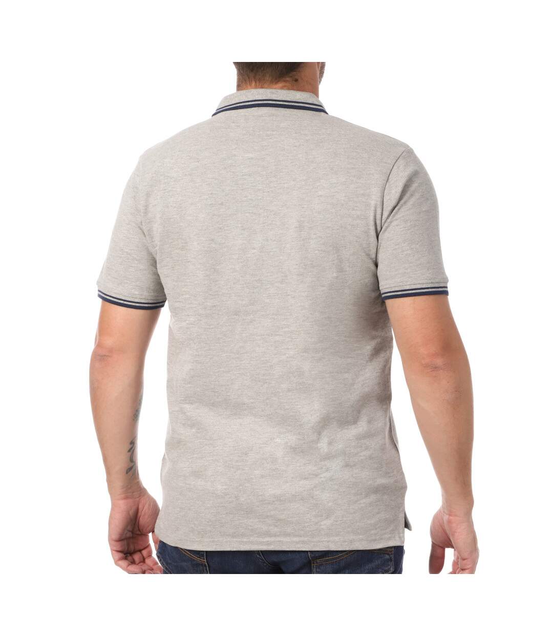 Polo Gris Homme Lee Cooper Opan