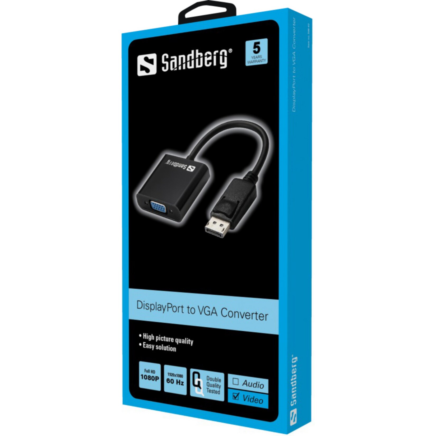 SANDBERG Adapter DisplayPort-VGA