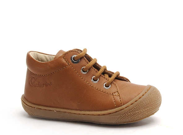 Naturino boots bottine bebe cocoon nappa spazz garcon marron