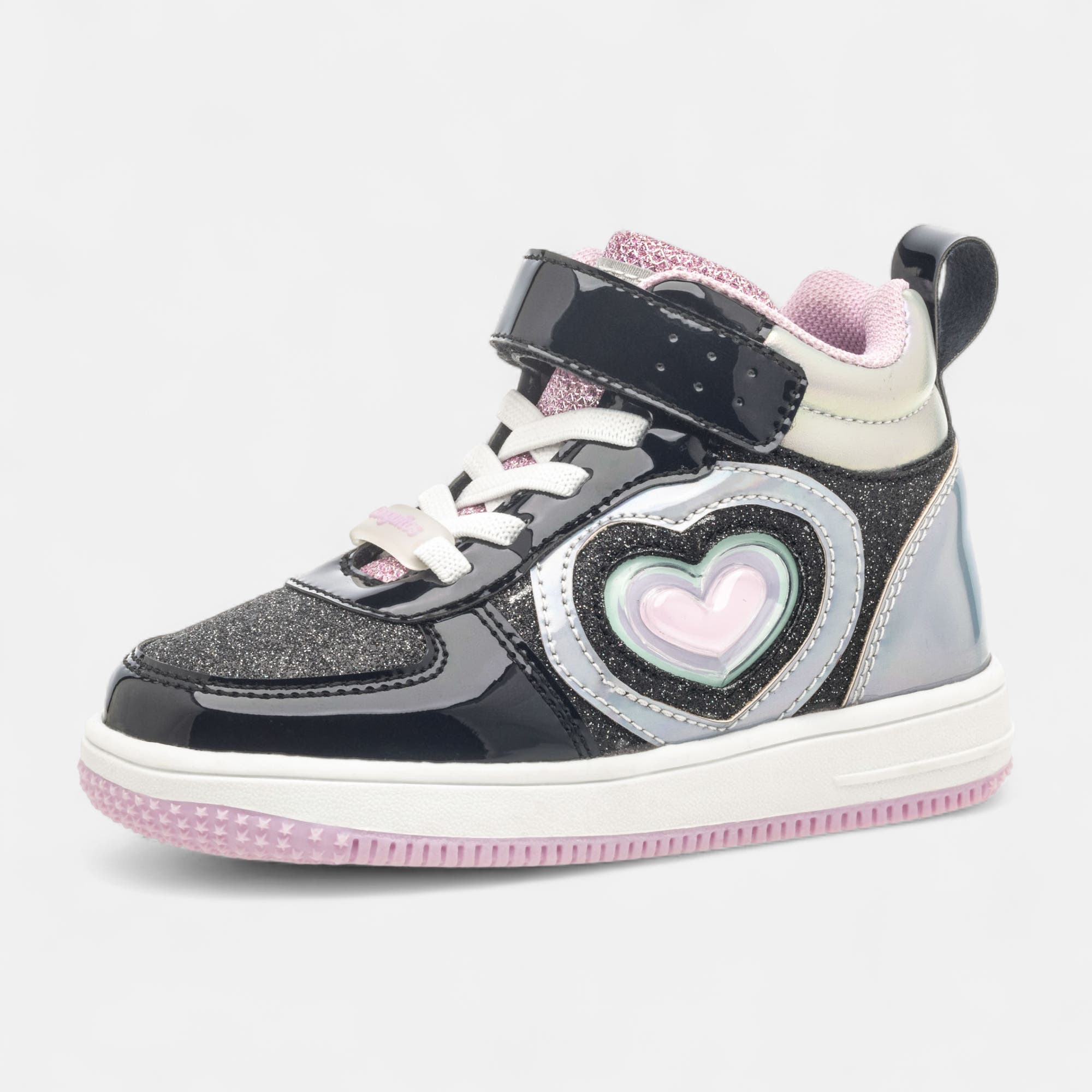 Baskets hautes Fille noir