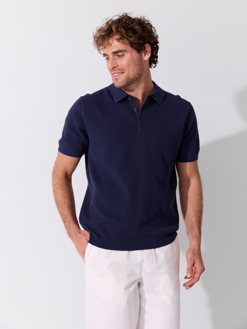 Rino strikket polo T38