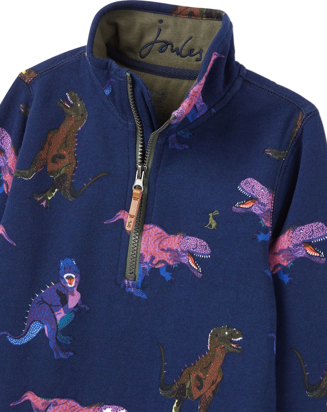Sweatshirt DALE DINO ZIP in navy