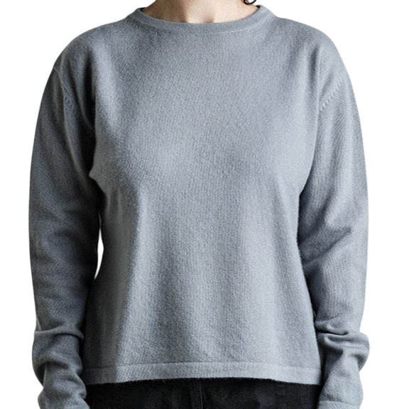 Kaschmir Strickpullover brau grau
