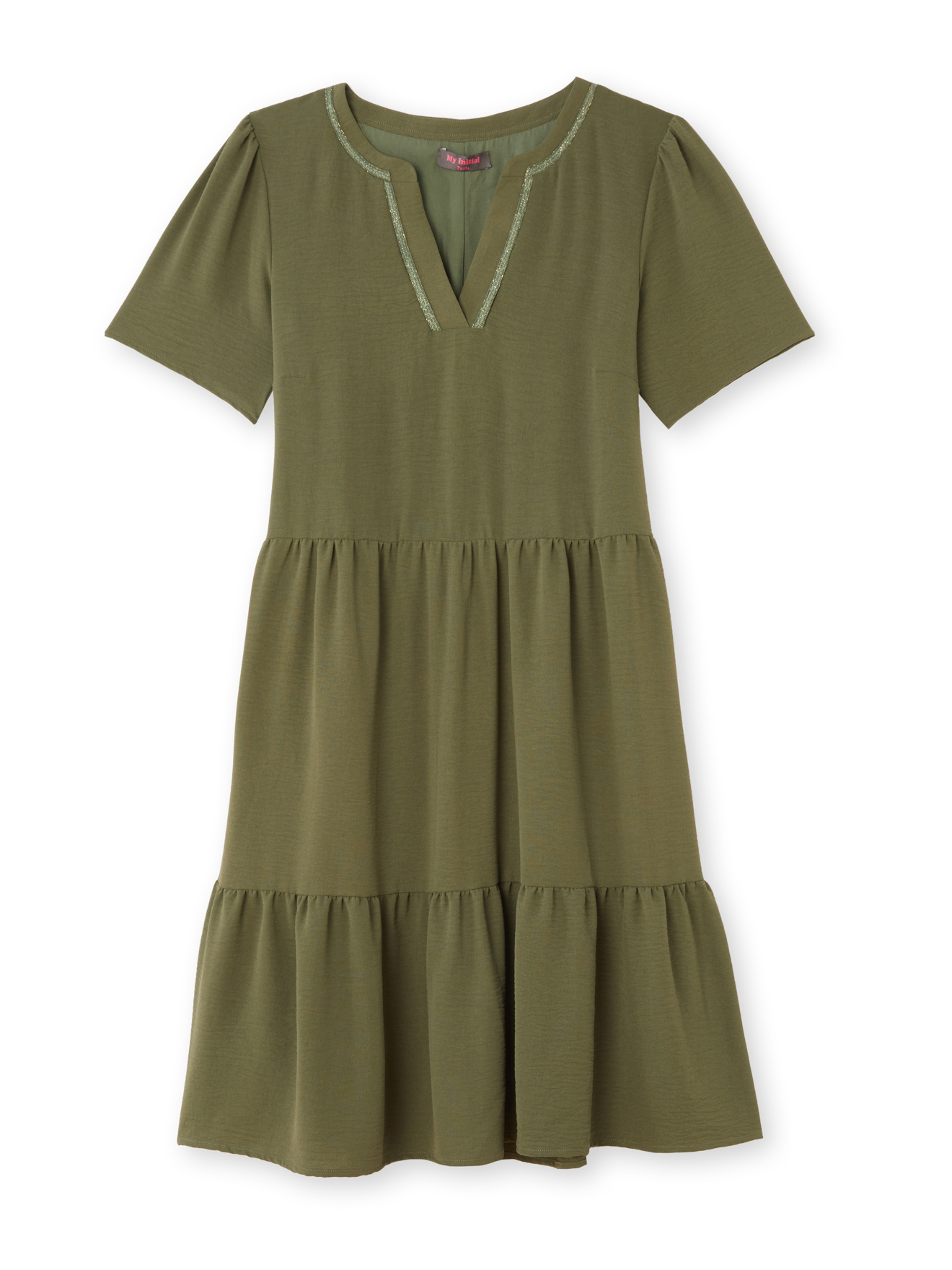 Robe 2 volants évasée