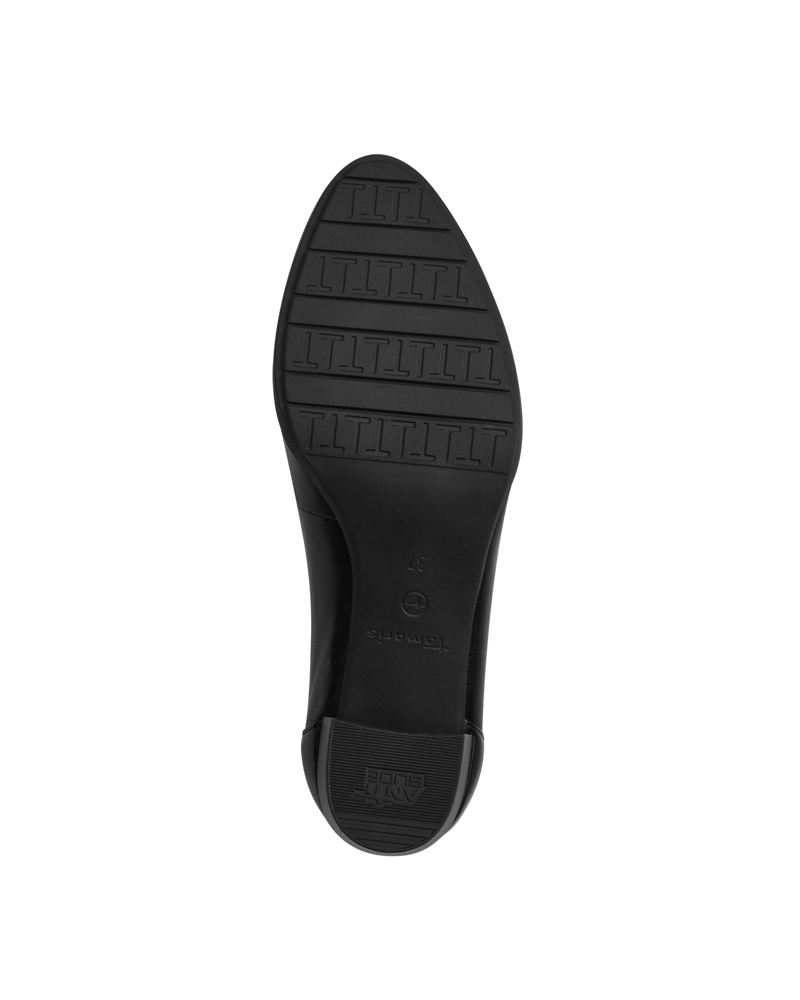Tamaris pumps læder sort