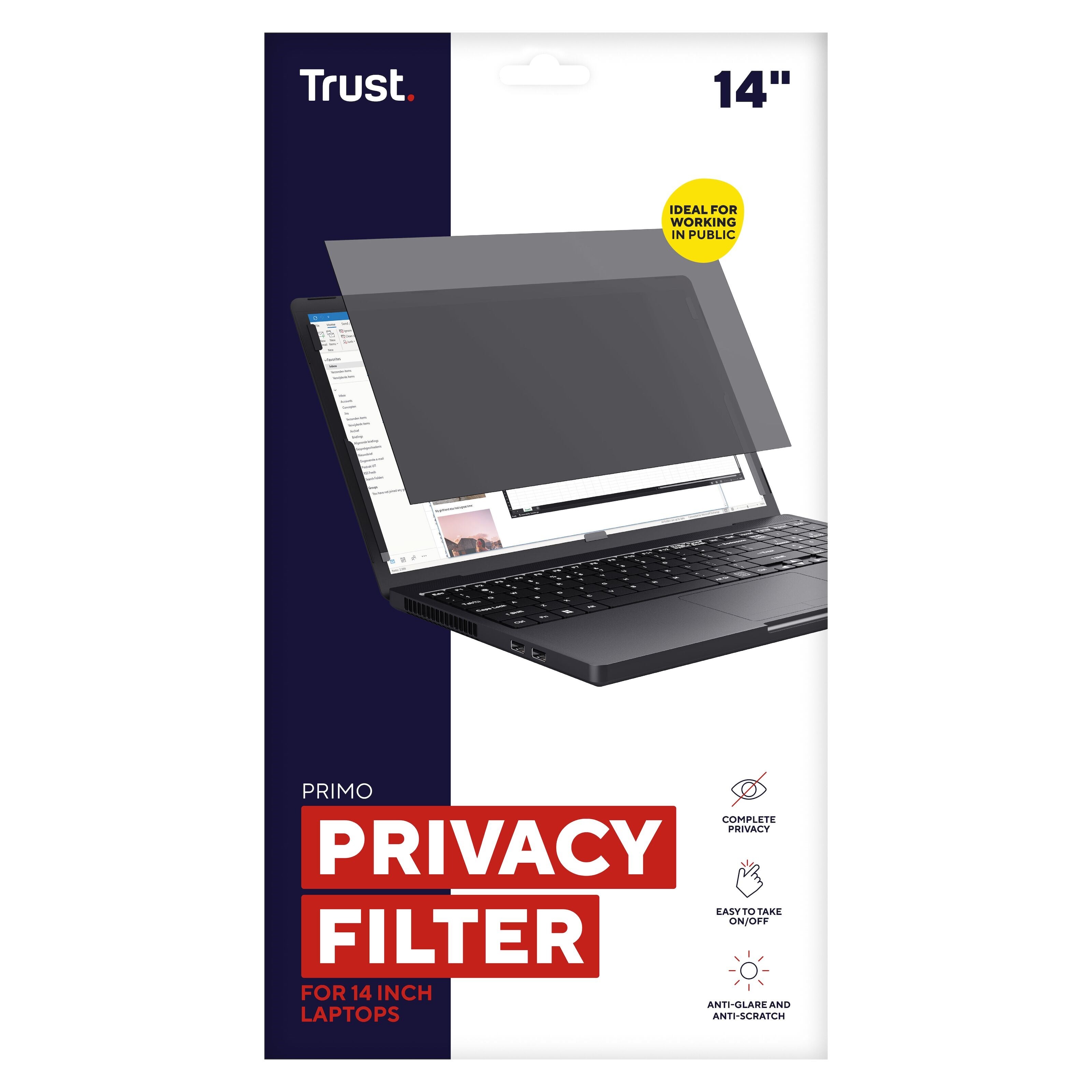 Trust Privacy Filter for laptop 14