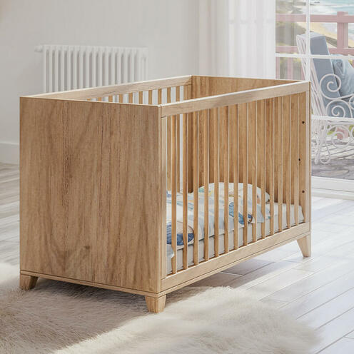 Lit bébé évolutif 60x120 NAÏA BOIS Naturel - THEO