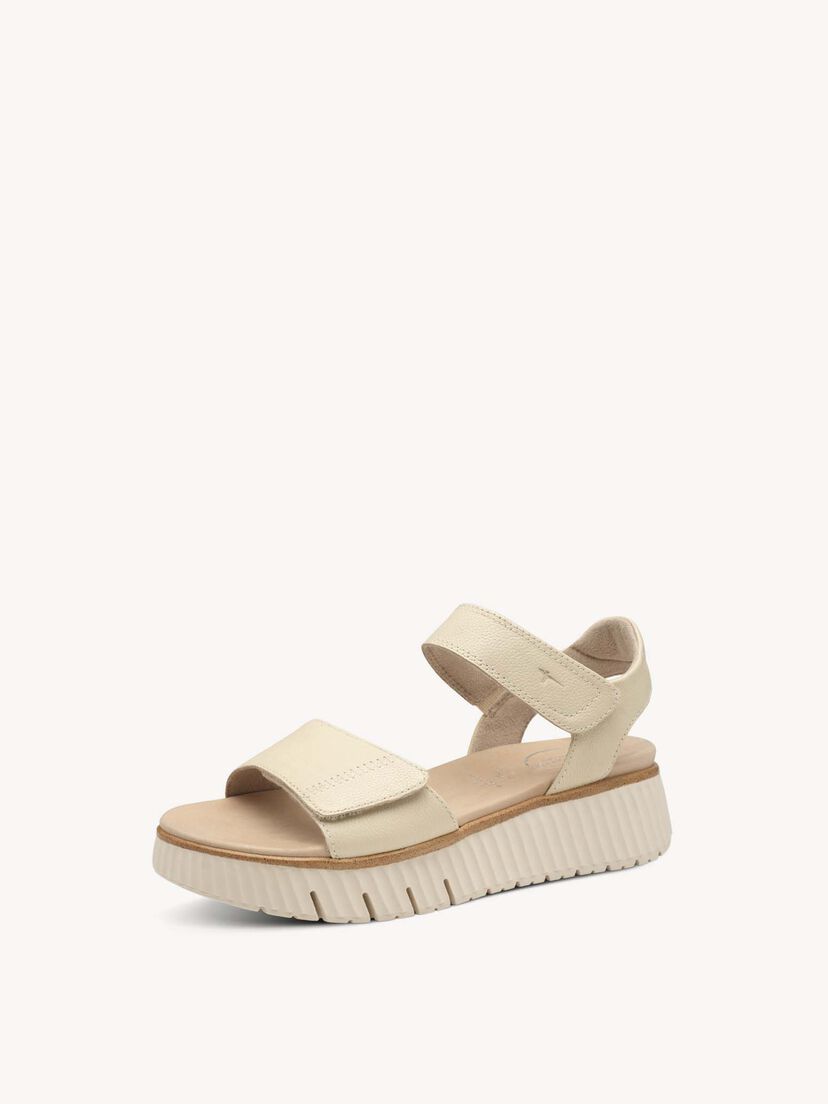 Leren Sandaal - beige