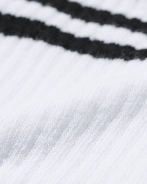 2 paires de chaussettes de sport femme 3/4 avec coton blanc