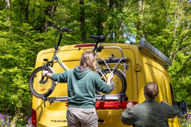 Alu-Heckträger Omni-Bike Sport G2 Short für 2 Räder