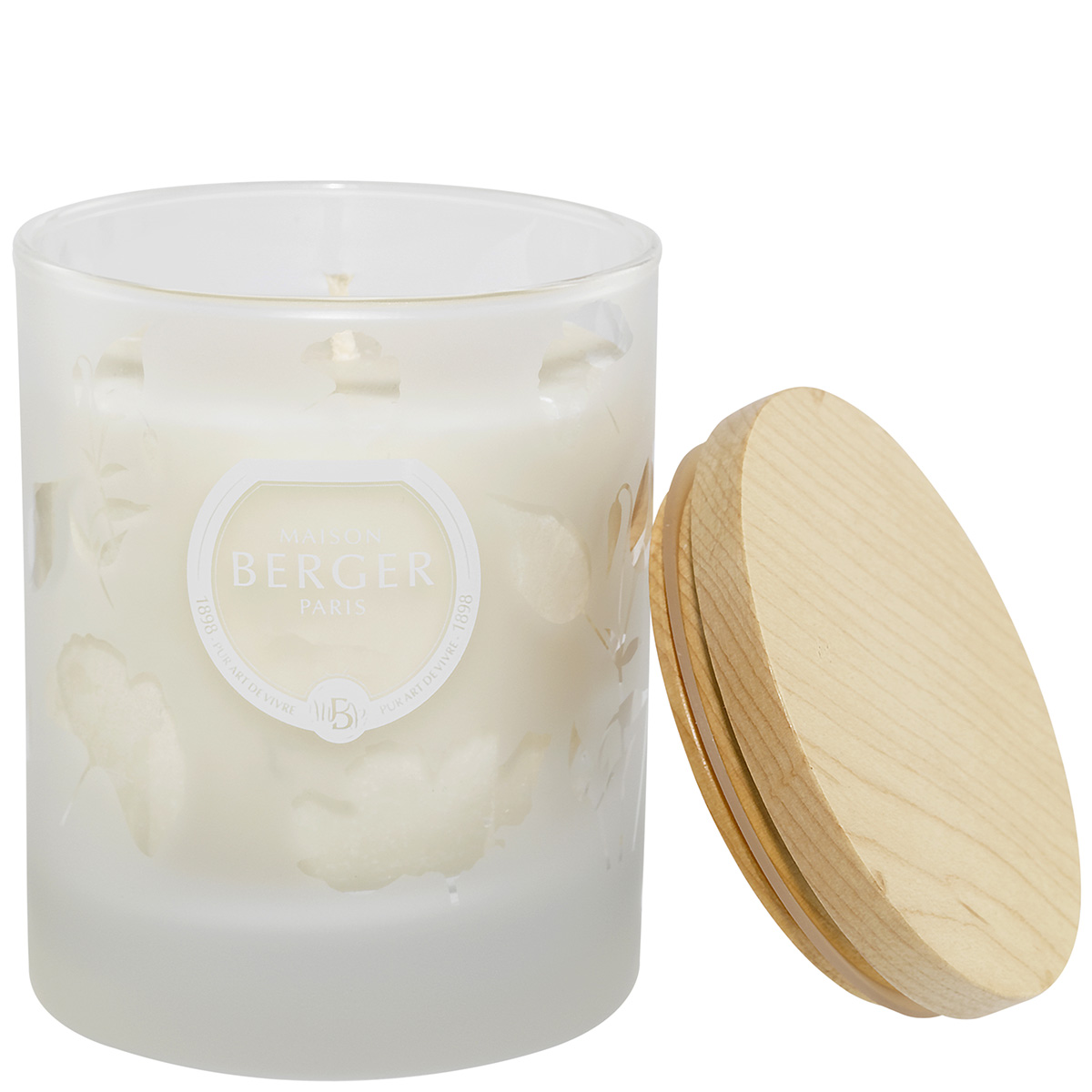 Bougie parfumée - Bergamote, santal, patchouli - Aroma Wake Up - 35h
