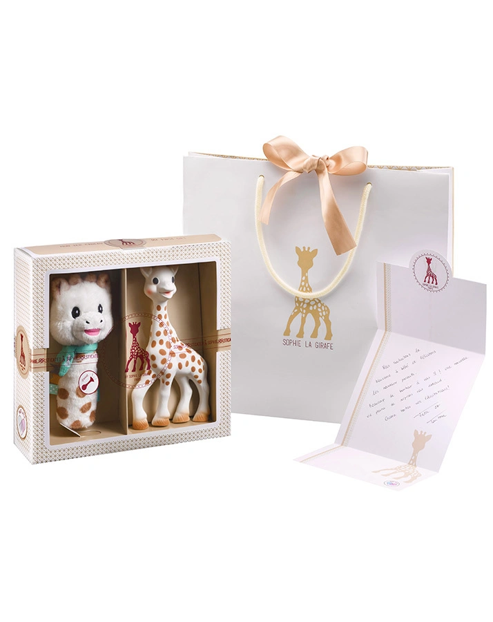 Willkommensgruß-Set NO.5 SOPHIE LA GIRAFE® 2-teilig