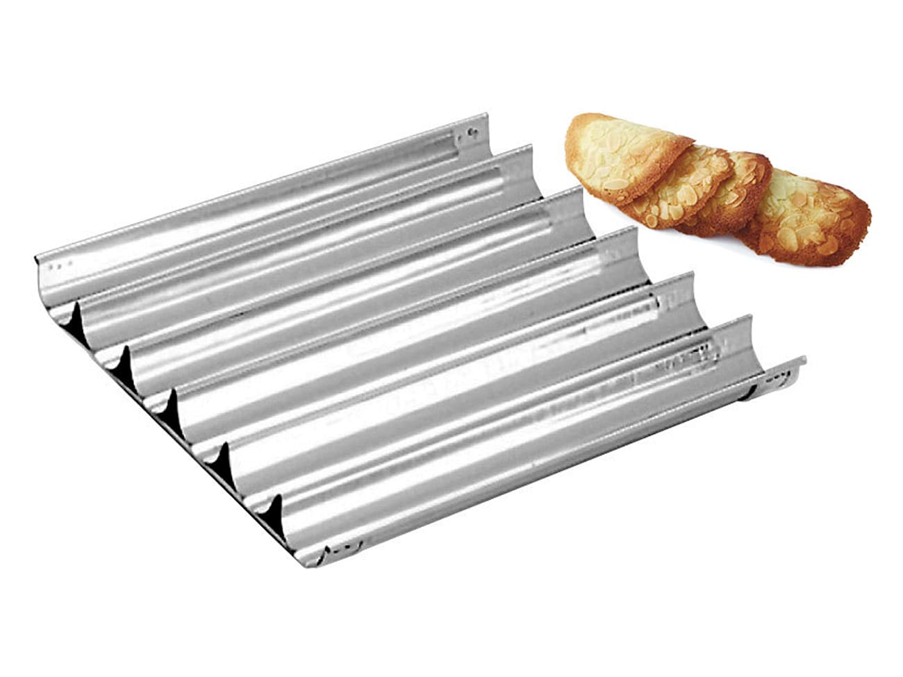Plaque à tuiles - inox - 35 x 32 cm
