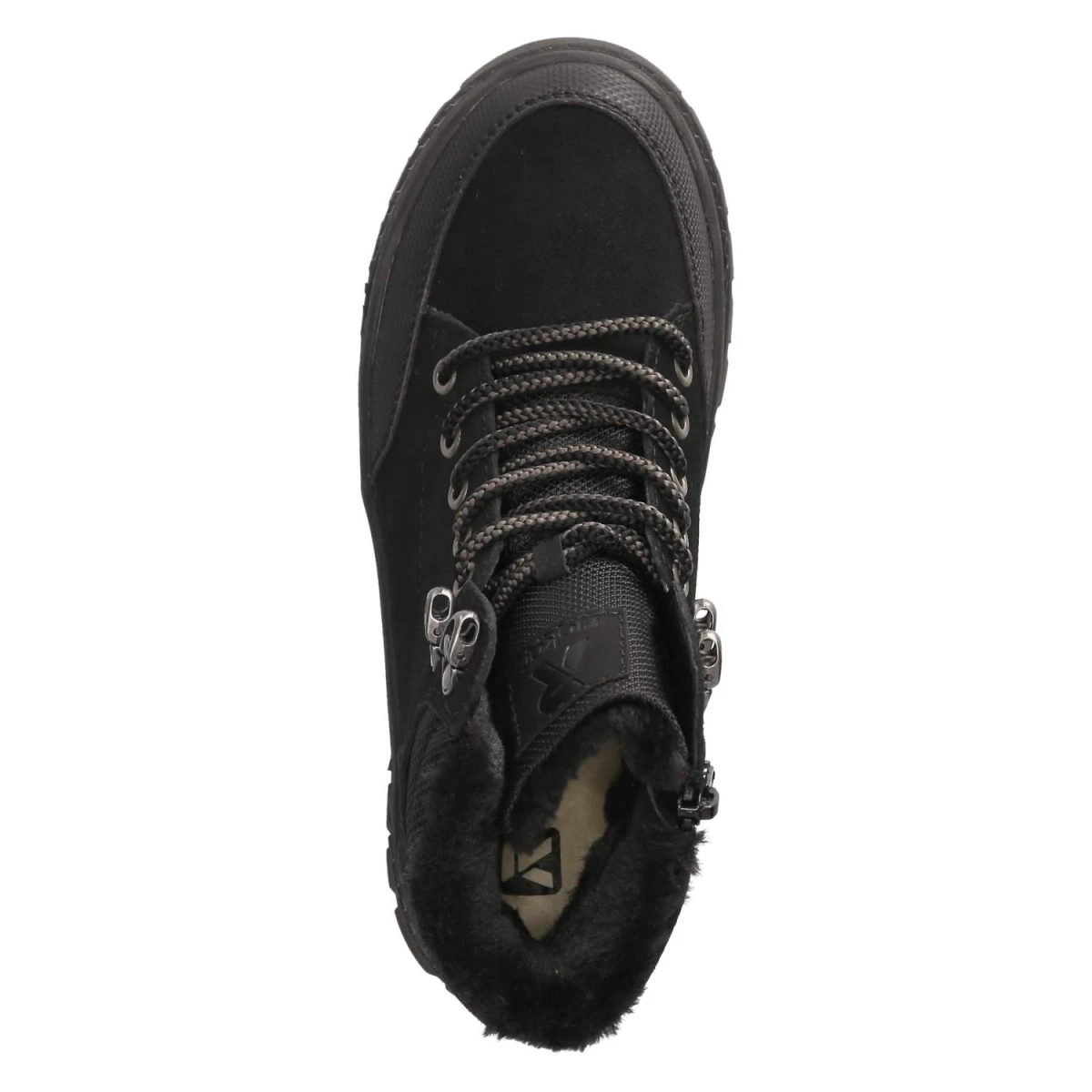 RiekerSchnürstiefeletten - black