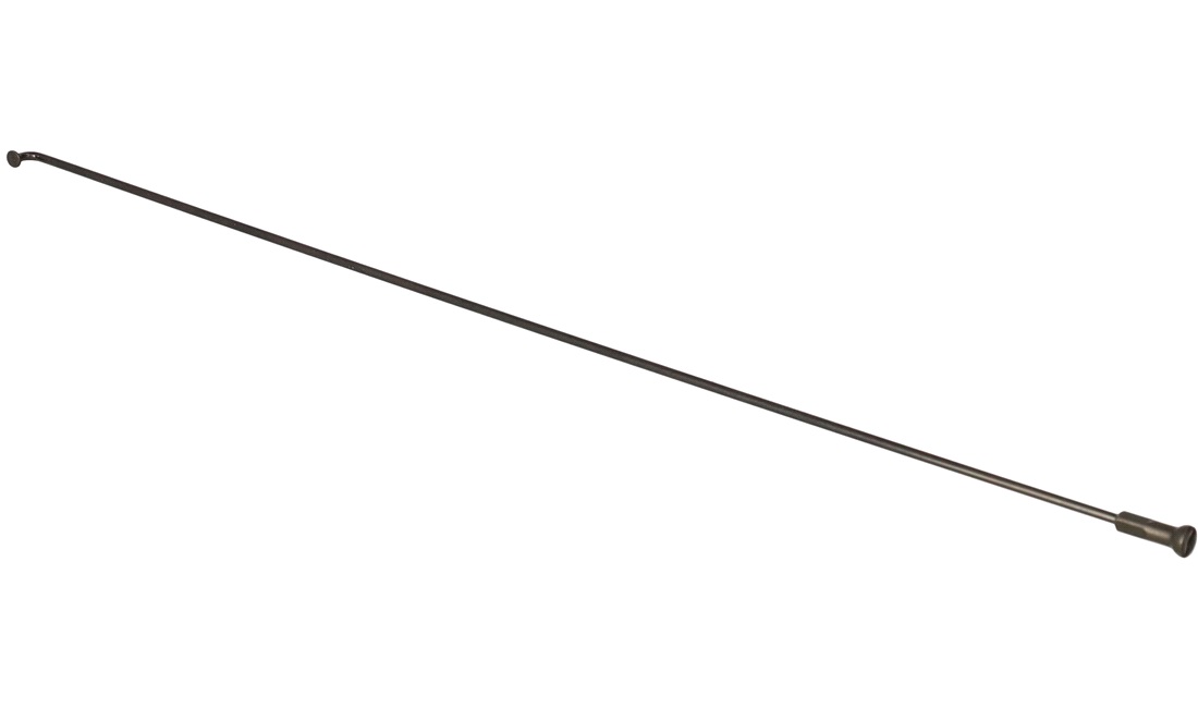 Eger 268mm lang 2,00mm 14mm nippel sort