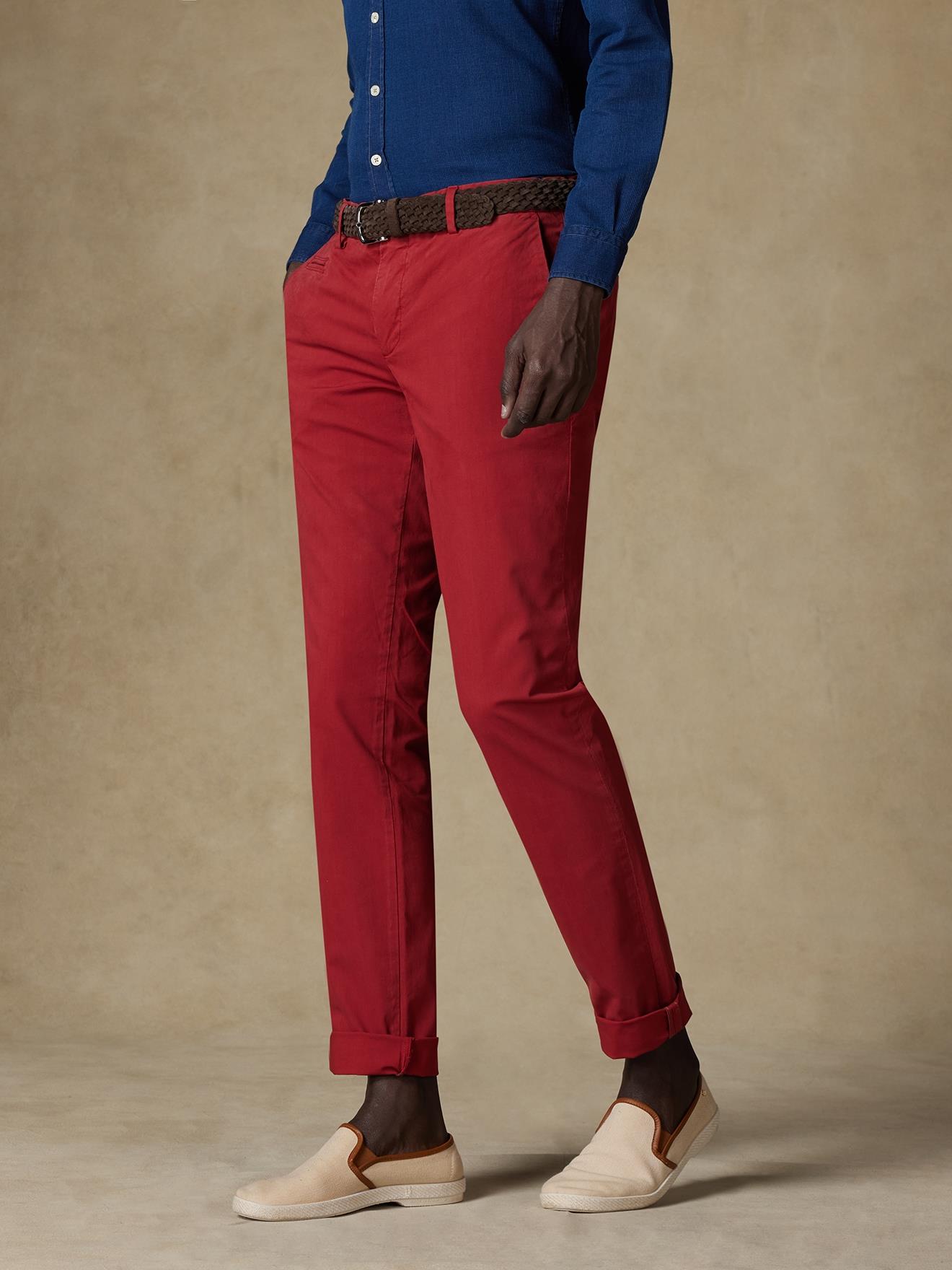 Pantalon chino chianti