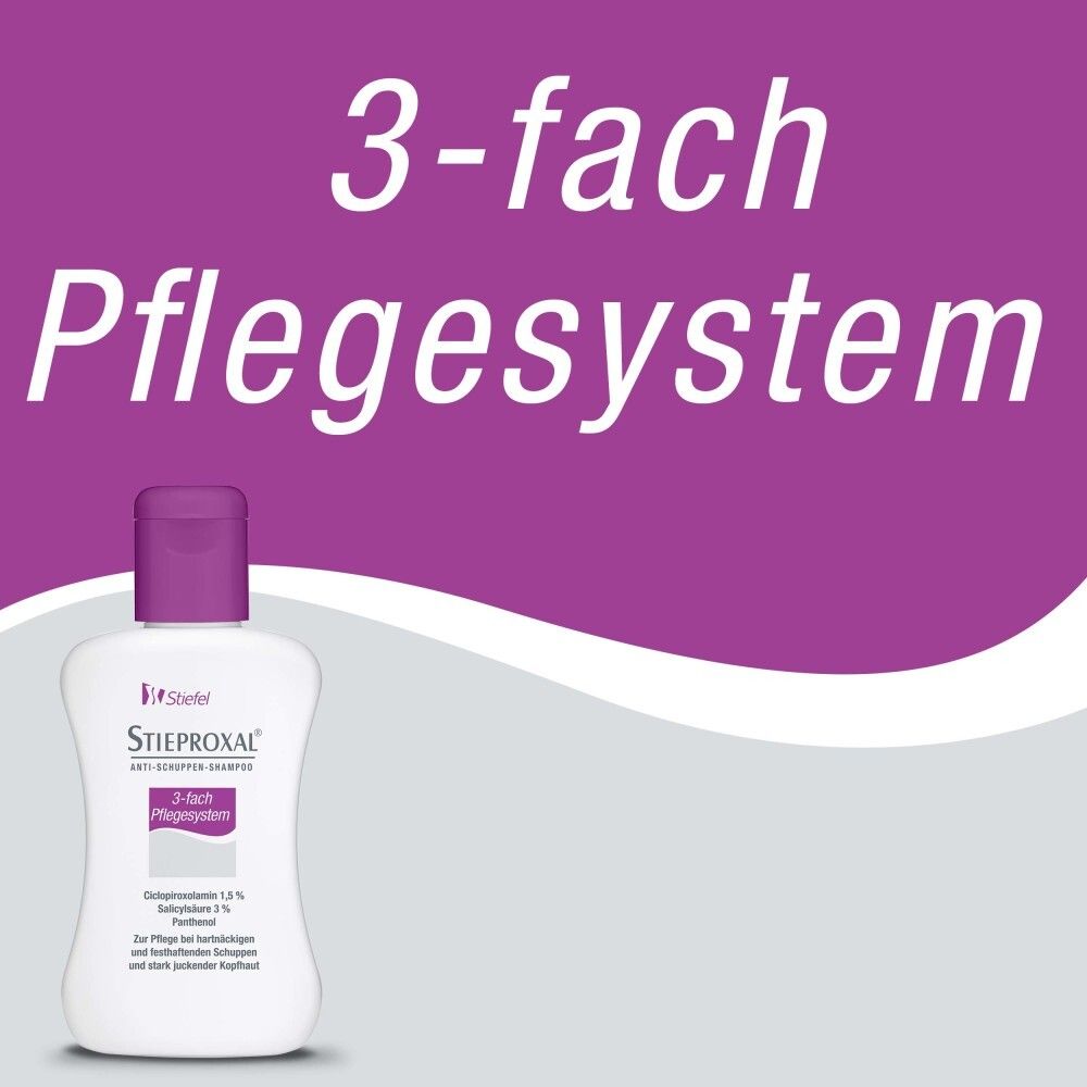 STIEPROXAL 3-fach Shampoo bei hartnäckigen Schuppen