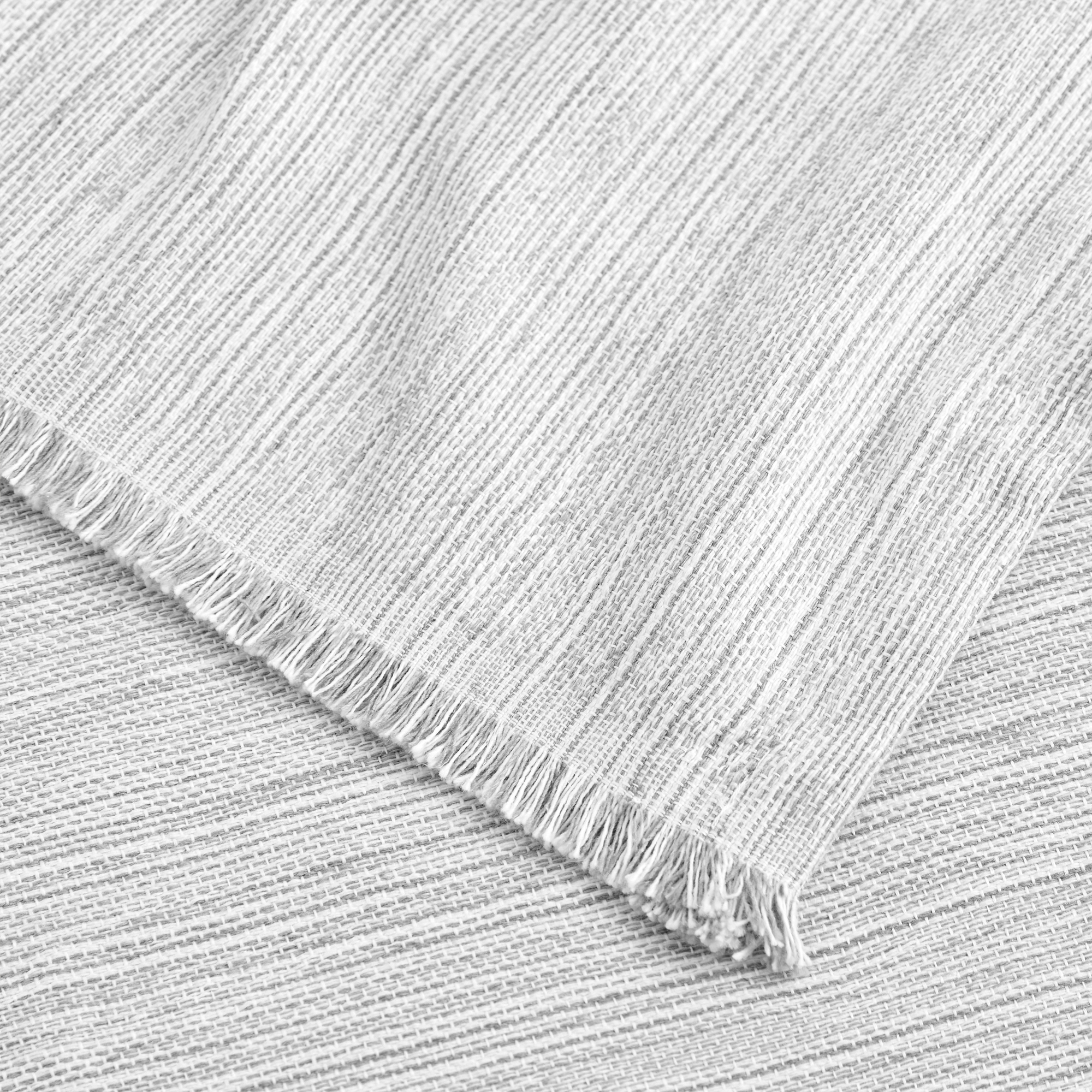 Tapete multiuso xadrez Trama 230x260 cm cinza claro