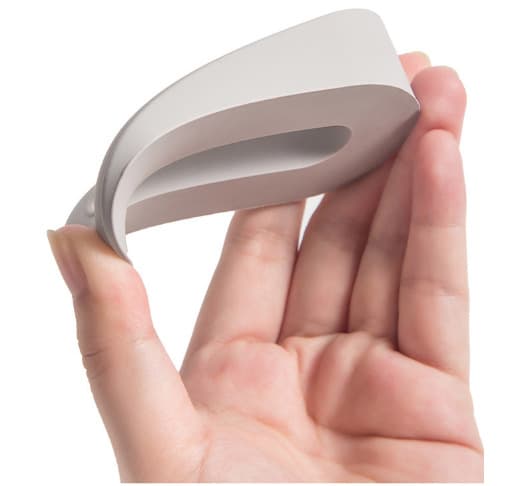 Minimalistisk dørstopper