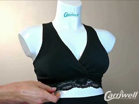 Carriwell Soutien-Gorge d'Allaitement Cache-Coeur