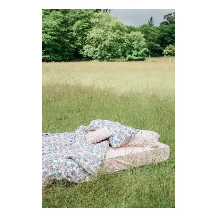 Louise Misha Drap-housse Nicole en coton bio | Crème