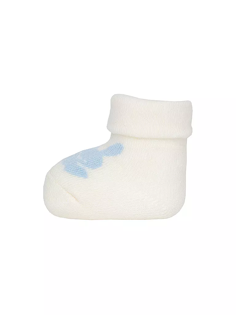 EWERS Baby Socken 3er Pack h.blau blau