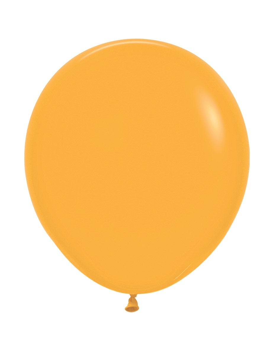Ballonnen Mustard 45cm 25st