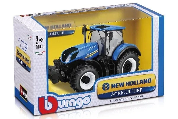 BURAGO - Traktor 1:32 New Holland T7.315 blå
