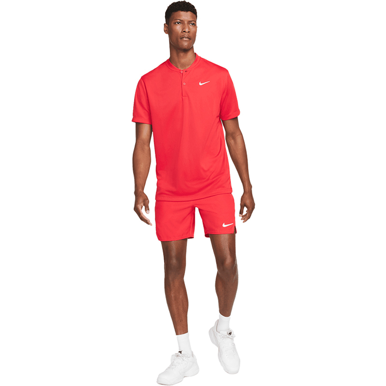Nike Court Victory Blade Solid Polo 7 Inch Set Heren