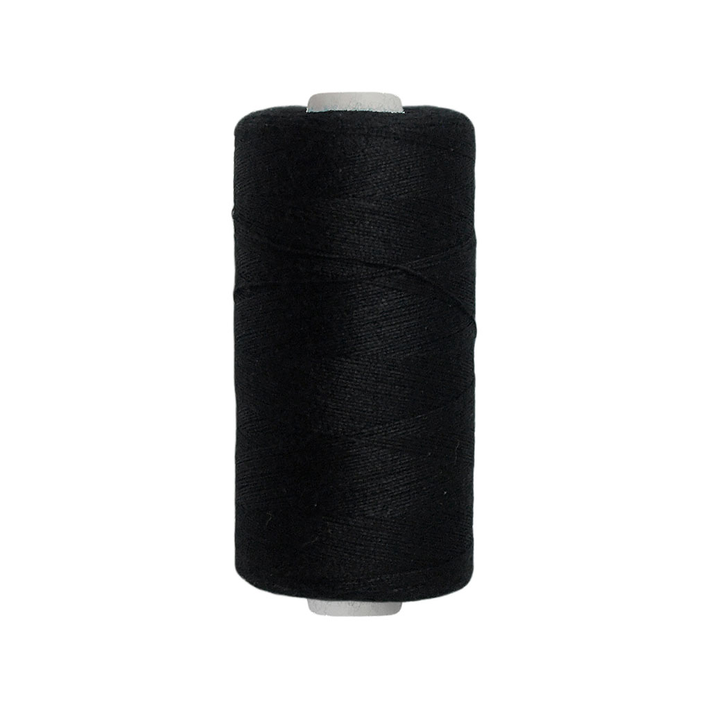 Fil en polyester noir 500m