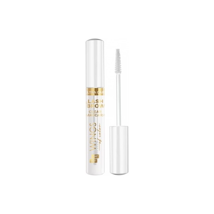 AA Wings of Color Ultra Care Lash&Brow Clear Modellierende und glänzende Mascara für Wimpern und Augenbrauen 10 ml