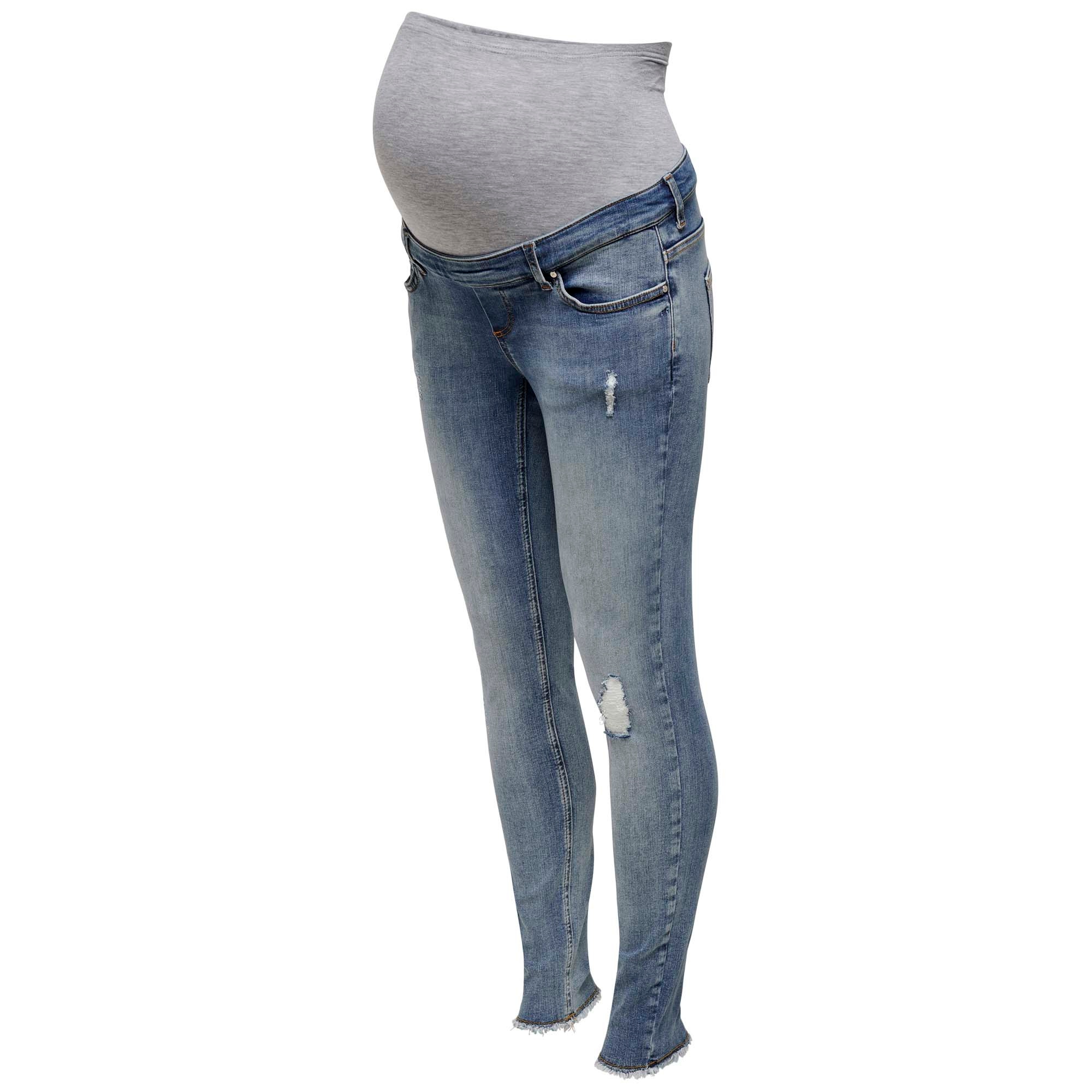 ONLY zwangerschapsjeans lang  denim