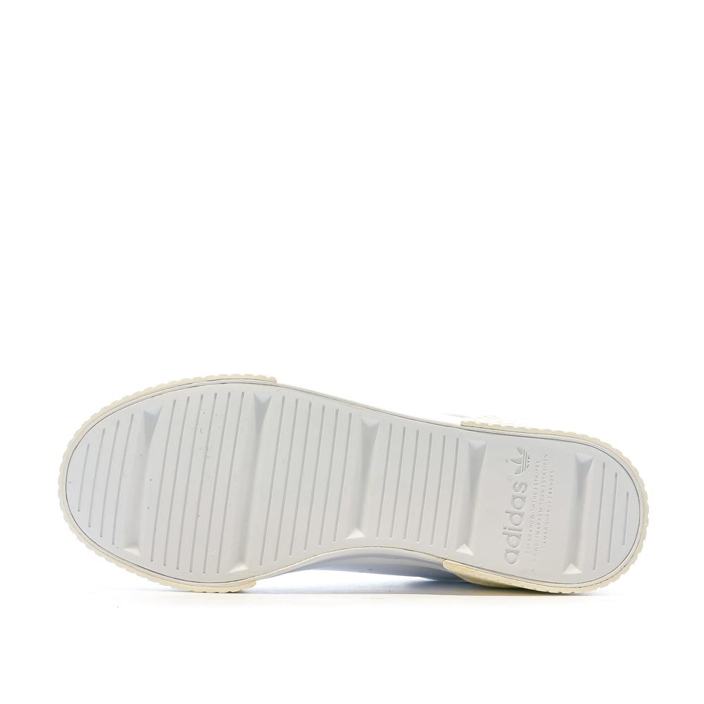 Adidas Baskets Blanche/Mauve Femme Adidas Court Tourino W GZ0835
