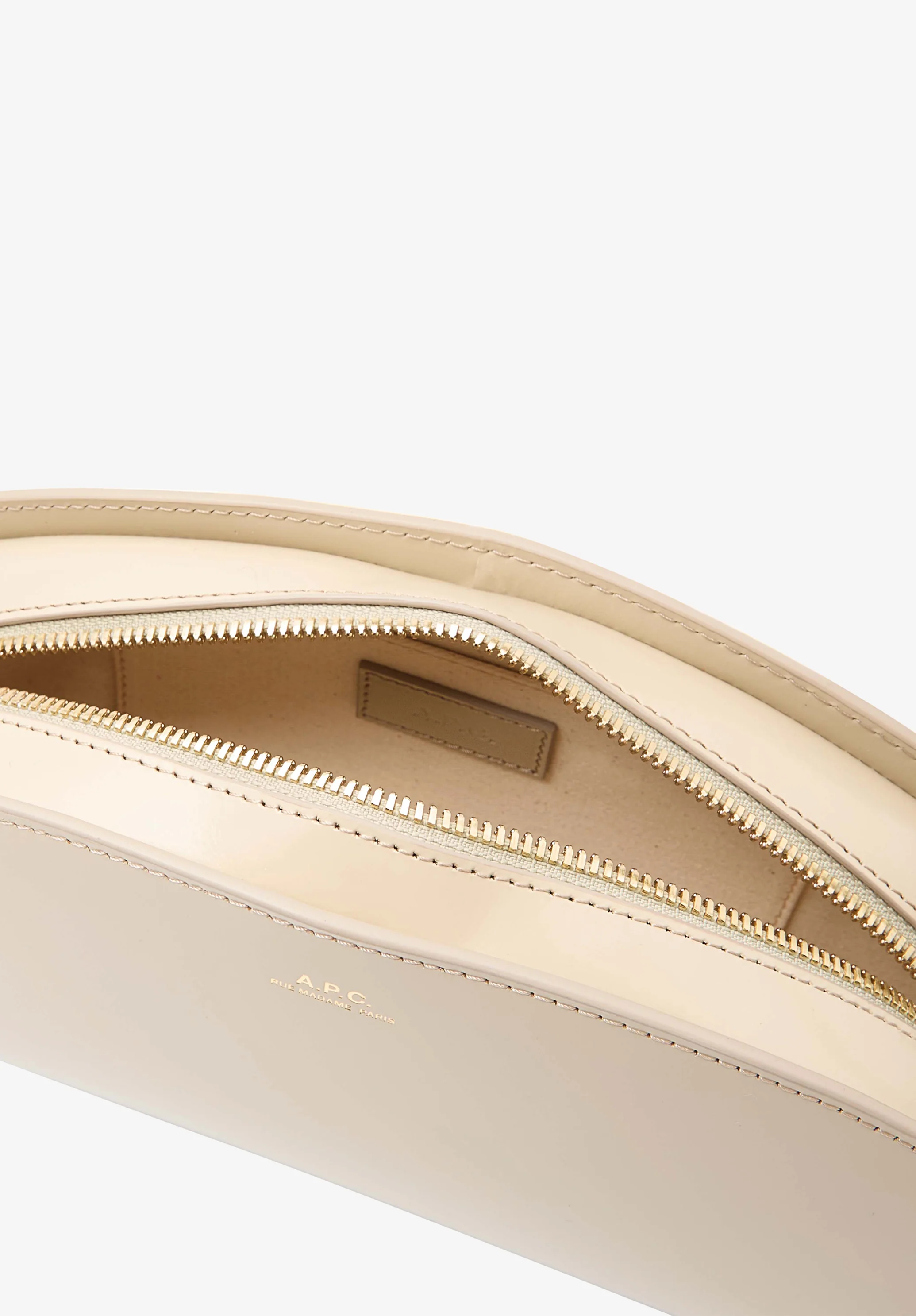 Sac Demi-Lune Shoulder - Ecru