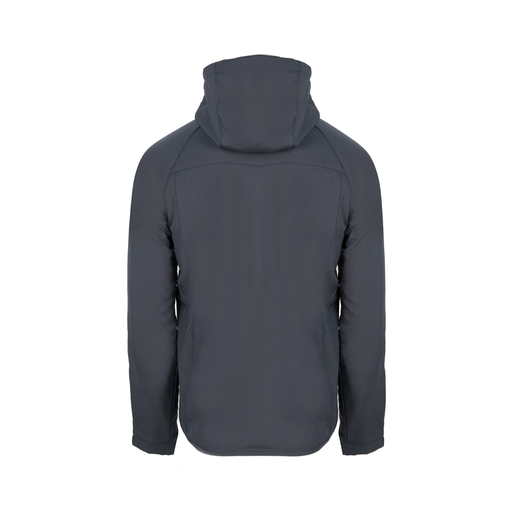 Jaqueta Izas Minto M Soft Shell com capuz removível e forro de lã.