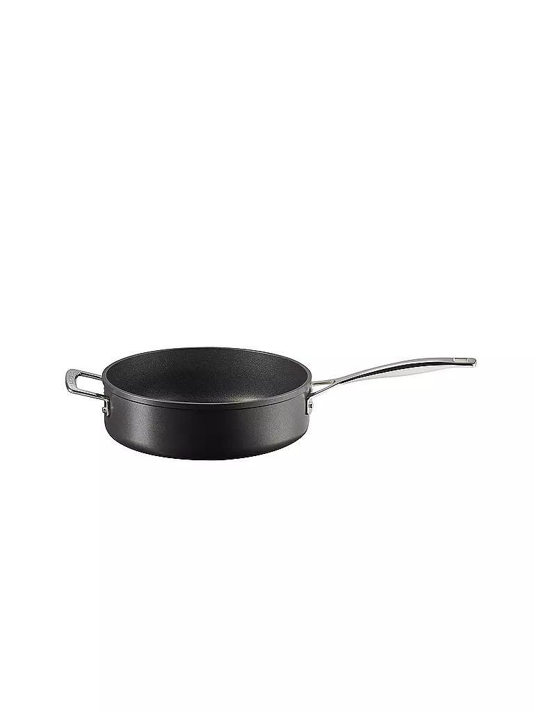 LE CREUSET Aluminium-Antihaft Sautepfanne mit Gegengriff 26cm schwarz