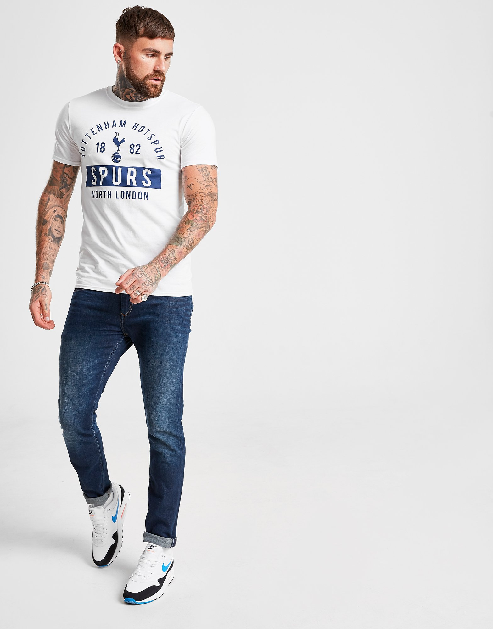 Official Team T-Shirt Tottenham Hotspur FC North London Homme